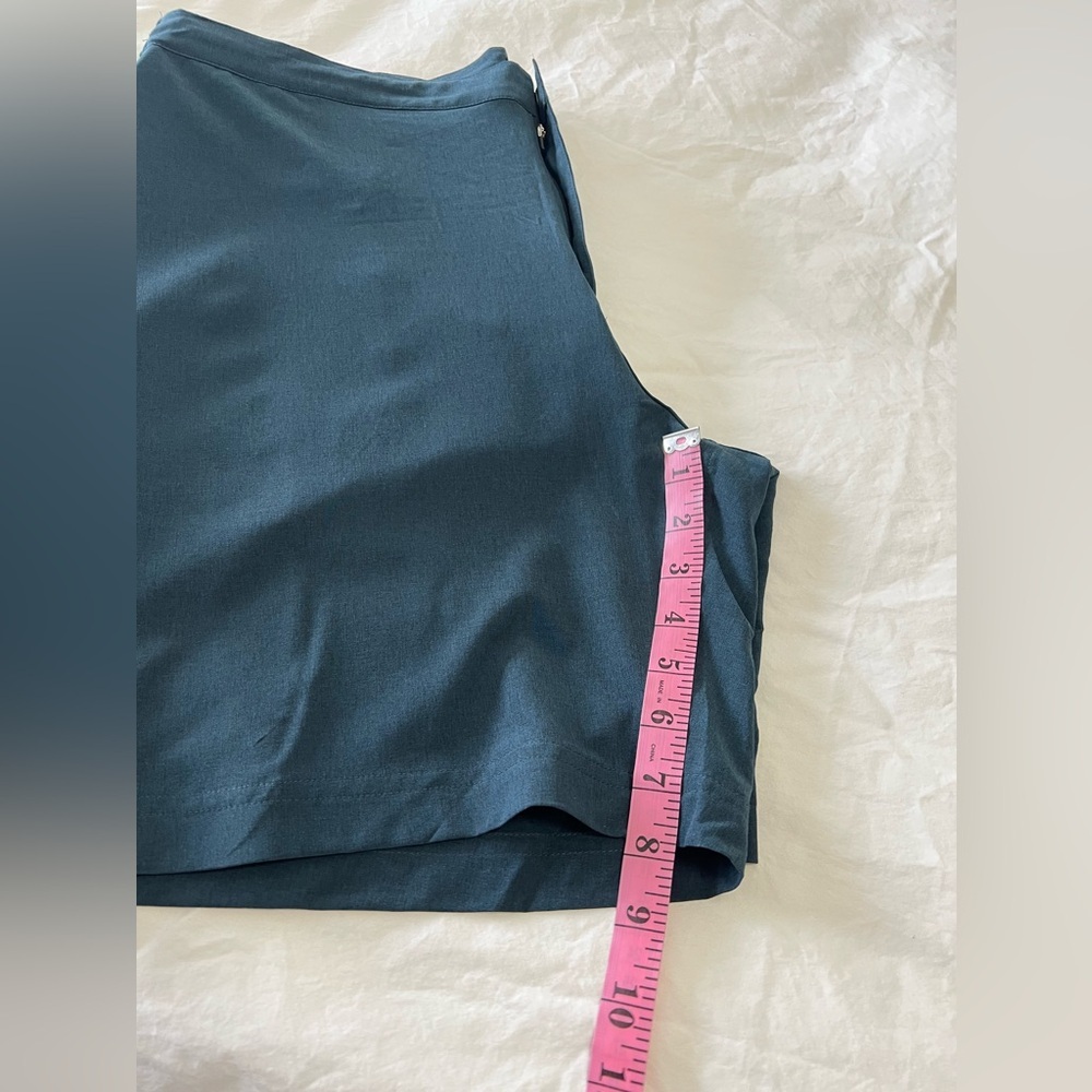 Eubi | Mens SZ XL | Golf Gym Shorts Fitness Active Stretch Pockets Blue Green - Picture 7 of 7